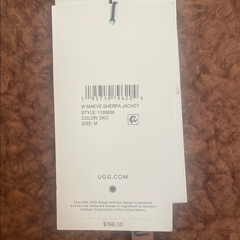 UGG Maeve Sherpa Jacket